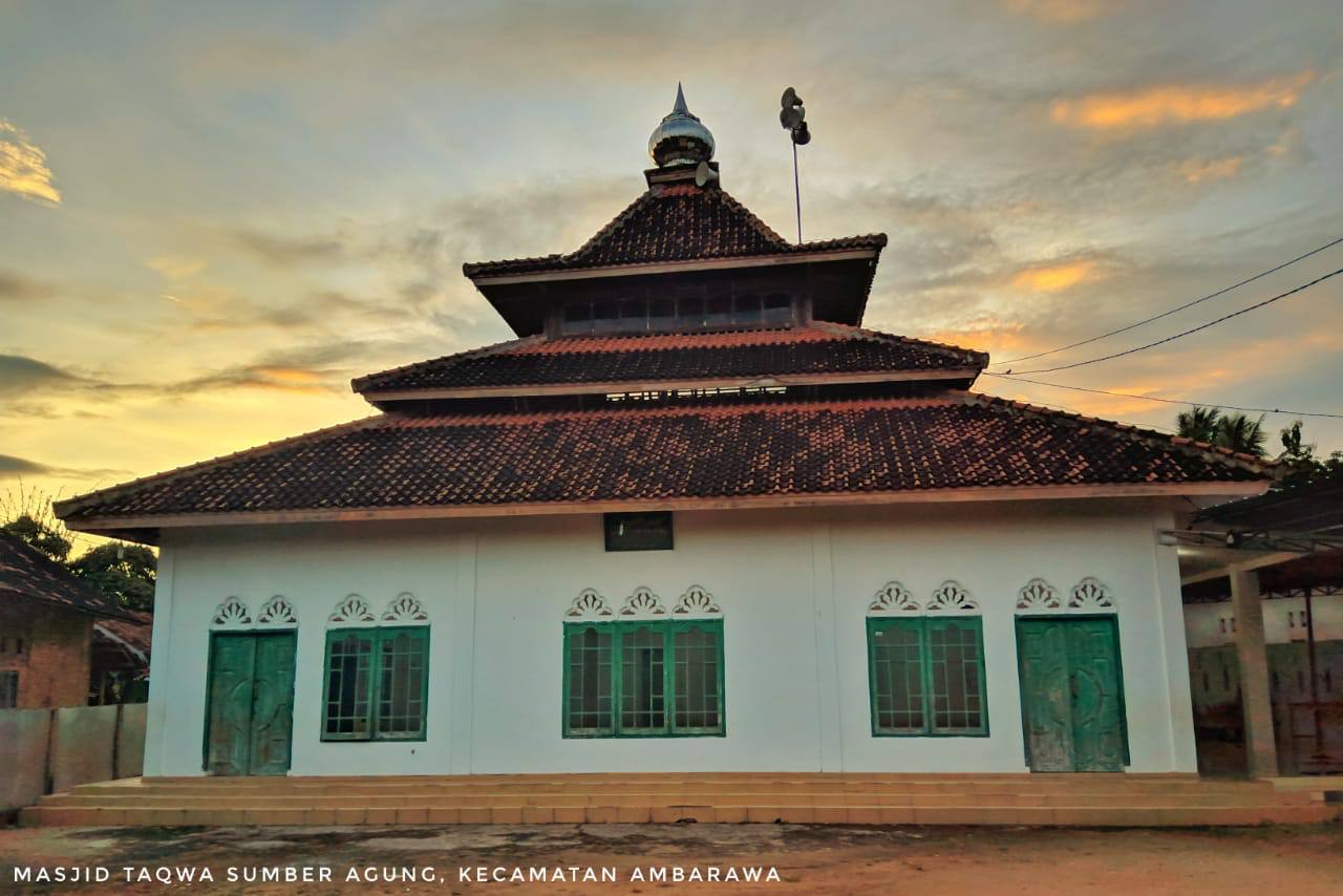 Masjid At-Taqwa Sumber Agung, Kec Ambarawa, Kab. Pringsewu